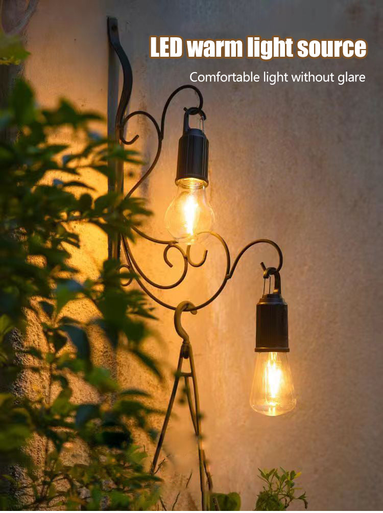 2 sztuki zniżki☀️⚡Nowa, ładowalna lampa kempingowa zasilana energią słoneczną, wielofunkcyjne, przenośne oświetlenie nastrojowe.